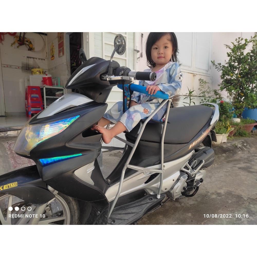 Ghế ngồi xe Hayate cho bé , GHẾ GA XẾP SẮT SƠN TĨNH ĐIỆN