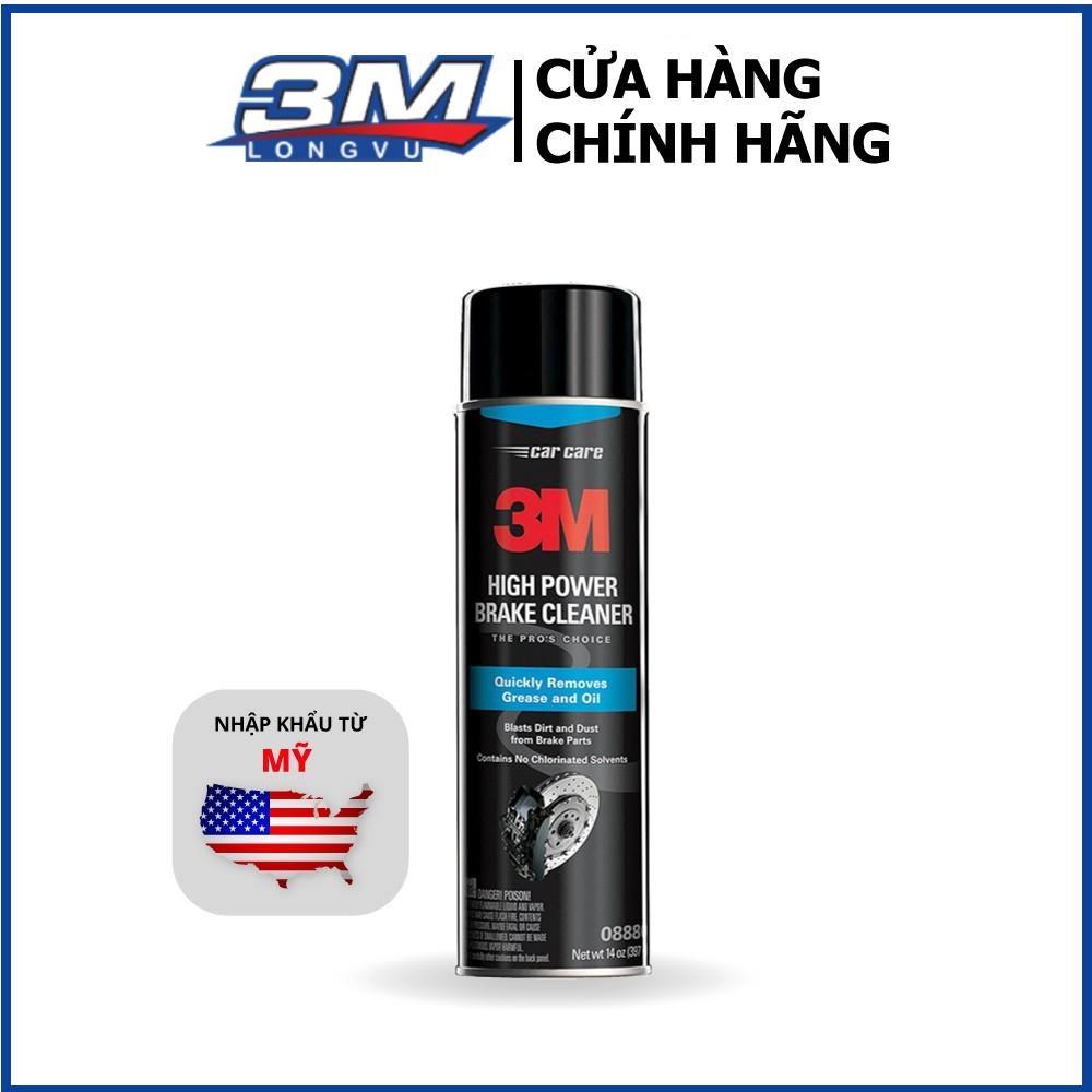 Dung dịch tẩy rửa thắng xe ô tô 3M High Power Brake Cleaner 08880 397G - 3M Long Vu