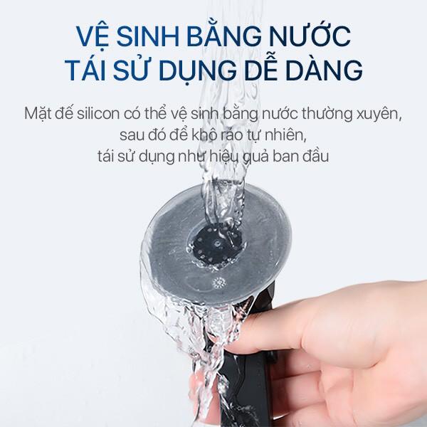 Giá Đỡ Điện Thoại Ô Tô ROBOT Xoay 360 Độ, Tùy Chỉnh Độ Dài - Hàng Chính Hãng