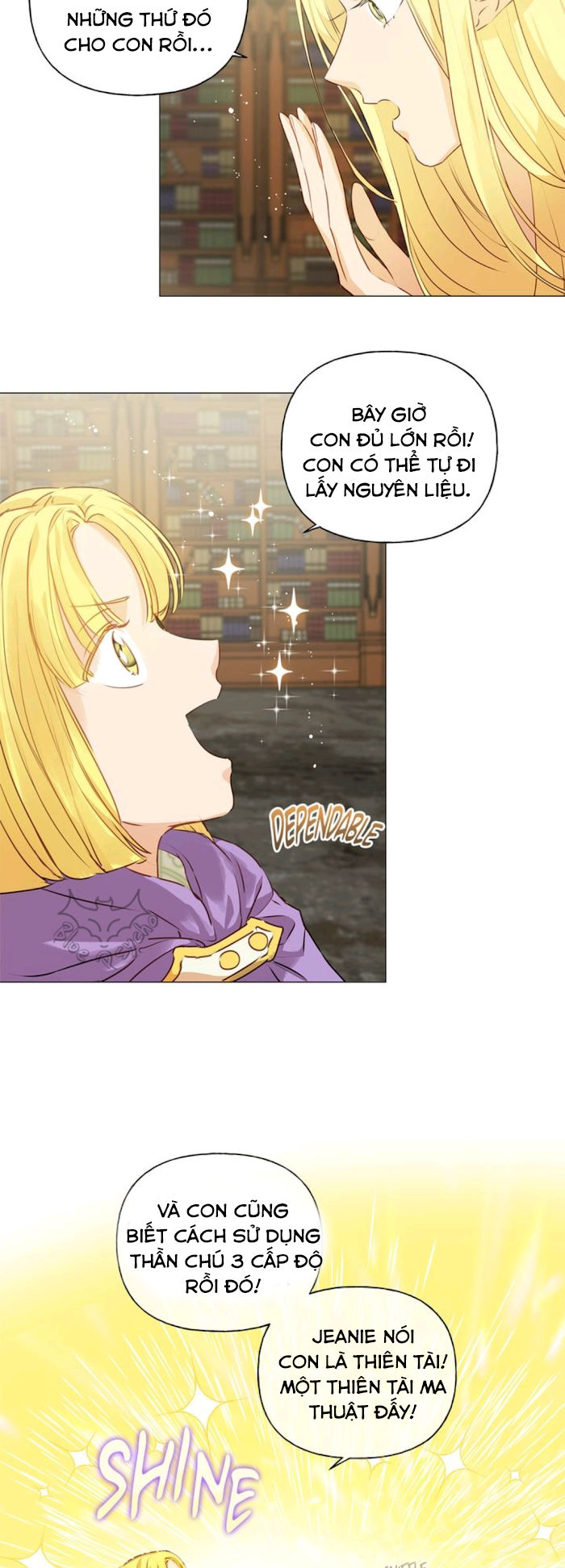 triệu hồi sư với mái tóc màu hoàng kim chapter 51 36