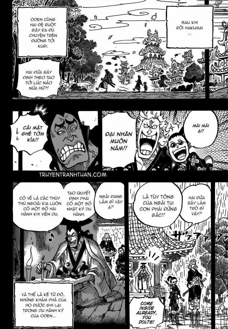 đảo hải tặc - one piece chapter 962 4