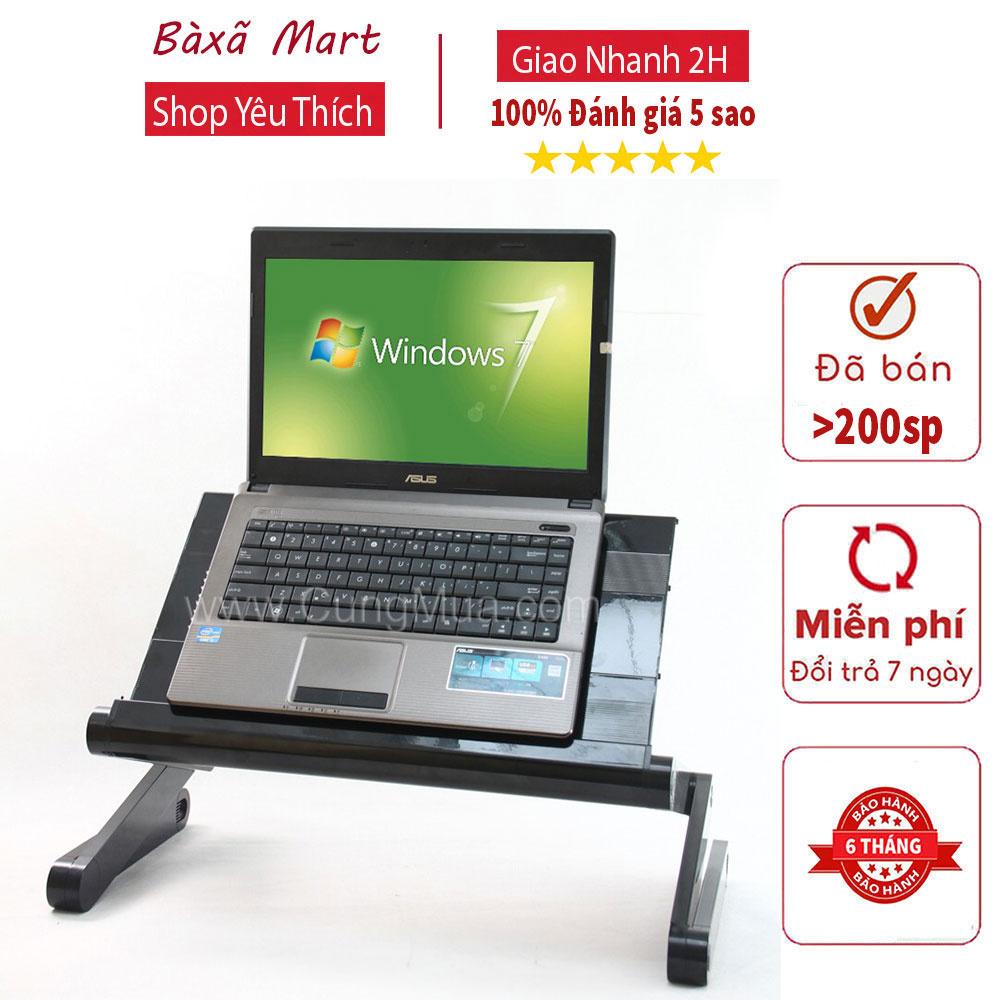 Bàn Để LapTop Điều Chỉnh Tư Thế Linh Hoạt,Có Quạt Tản Nhiệt Hiệu Quả