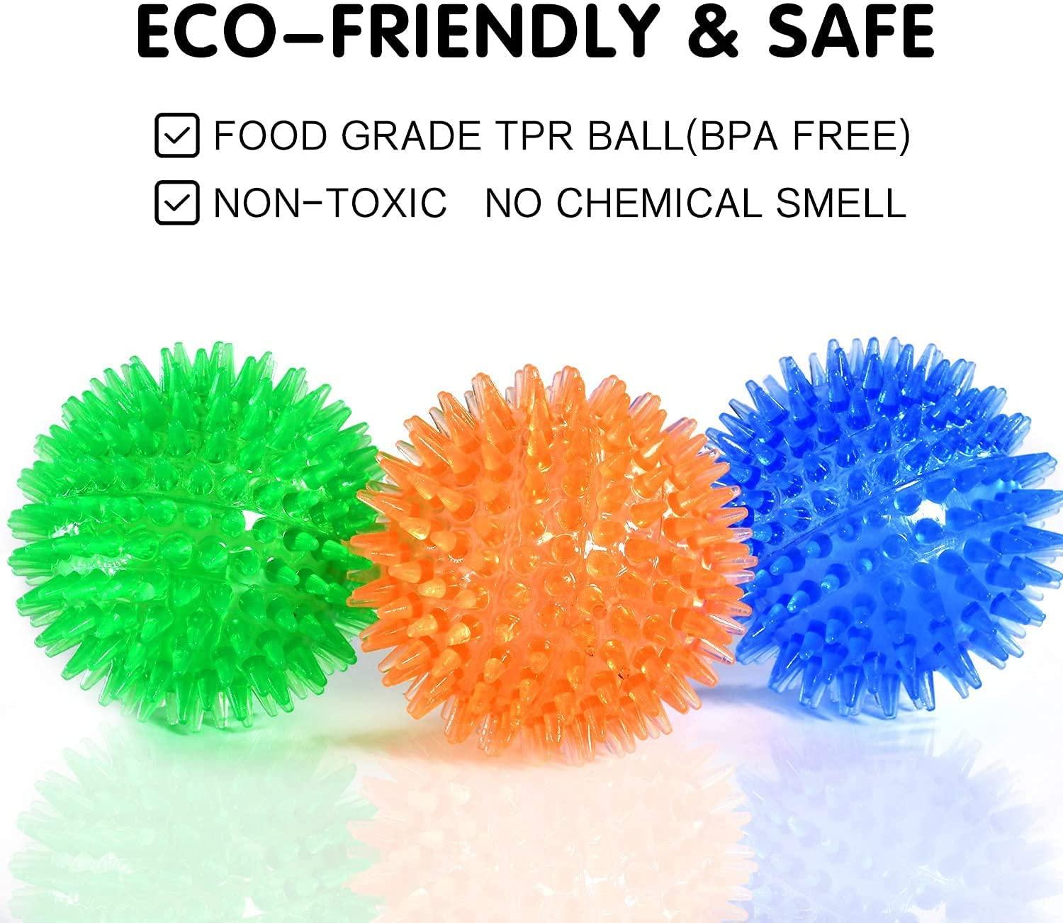 3 Bóng Đồ Chơi Cho Chó, Quả Bóng Cho Chó Có Tiếng Kêu, Bóng Cho Chó Nhai, Đồ Chơi Phao Bơi, Đồ Chơi Ném Cún Con, Đồ Chơi Nhai Chán Chán