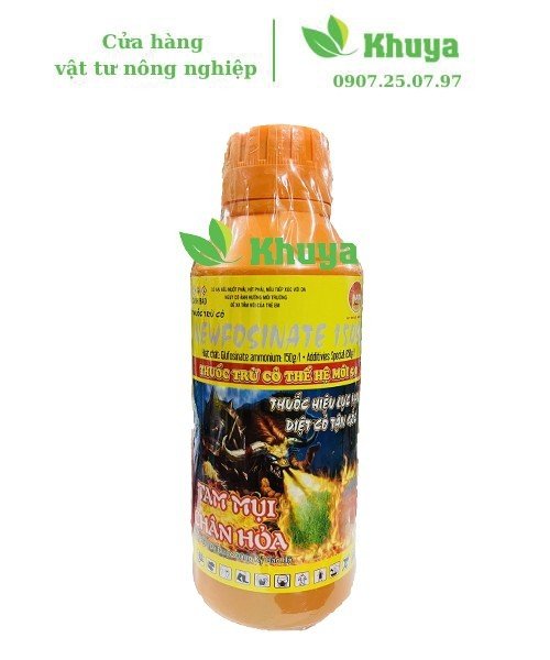 Thuốc trừ cỏ thế hệ mới 5.0 Newfosinate 150SL 900ml Đặc trừ các loại cỏ