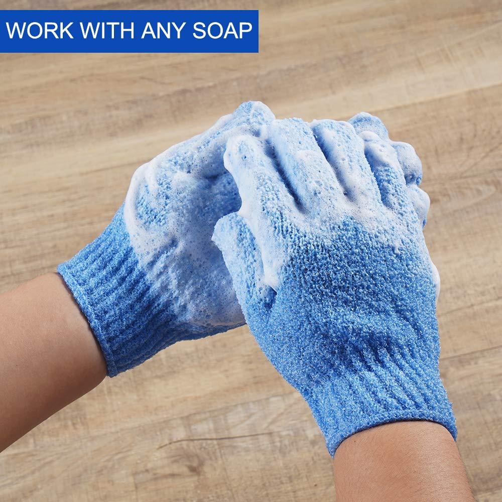 Găng tay tẩy tế bào chết mát xa cơ thể khi tắm tiện lợi chất lượng cao