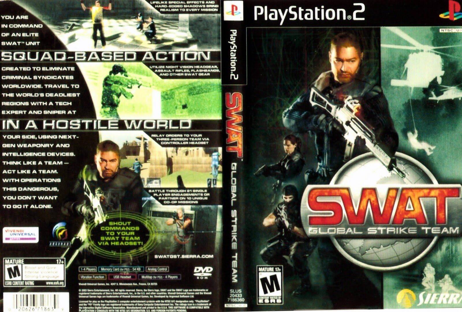 Game PS2 swat