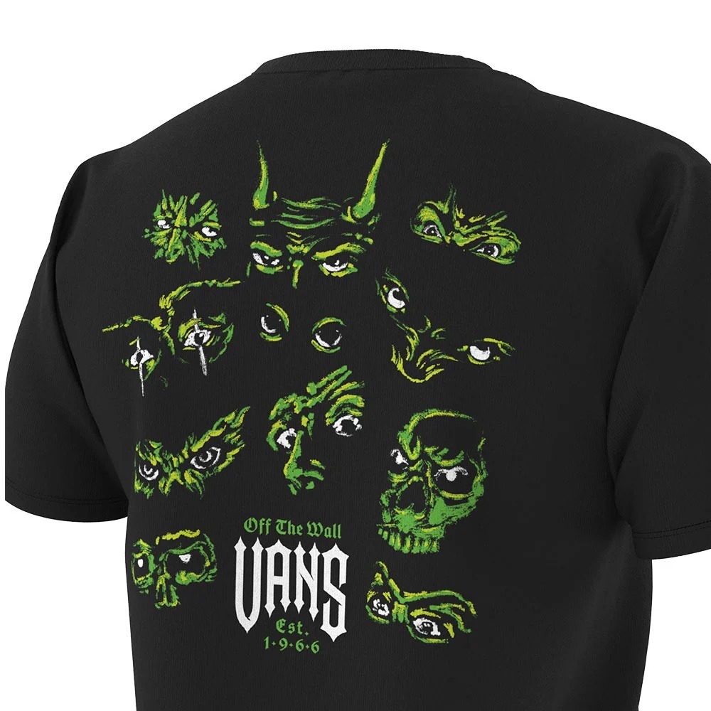 Áo Vans EYES IN THE DARK SS TEE VN0000N7BLK