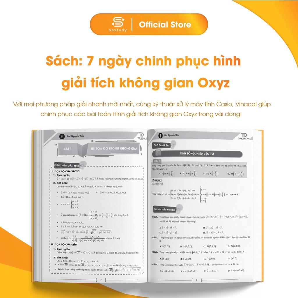 Sách - Thầy Nguyễn Tiến Đạt - 7 Ngày Chinh Phục Hình Giải Tích Không Gian Oxyz - Ôn Luyện Thi Thpt Đại Học