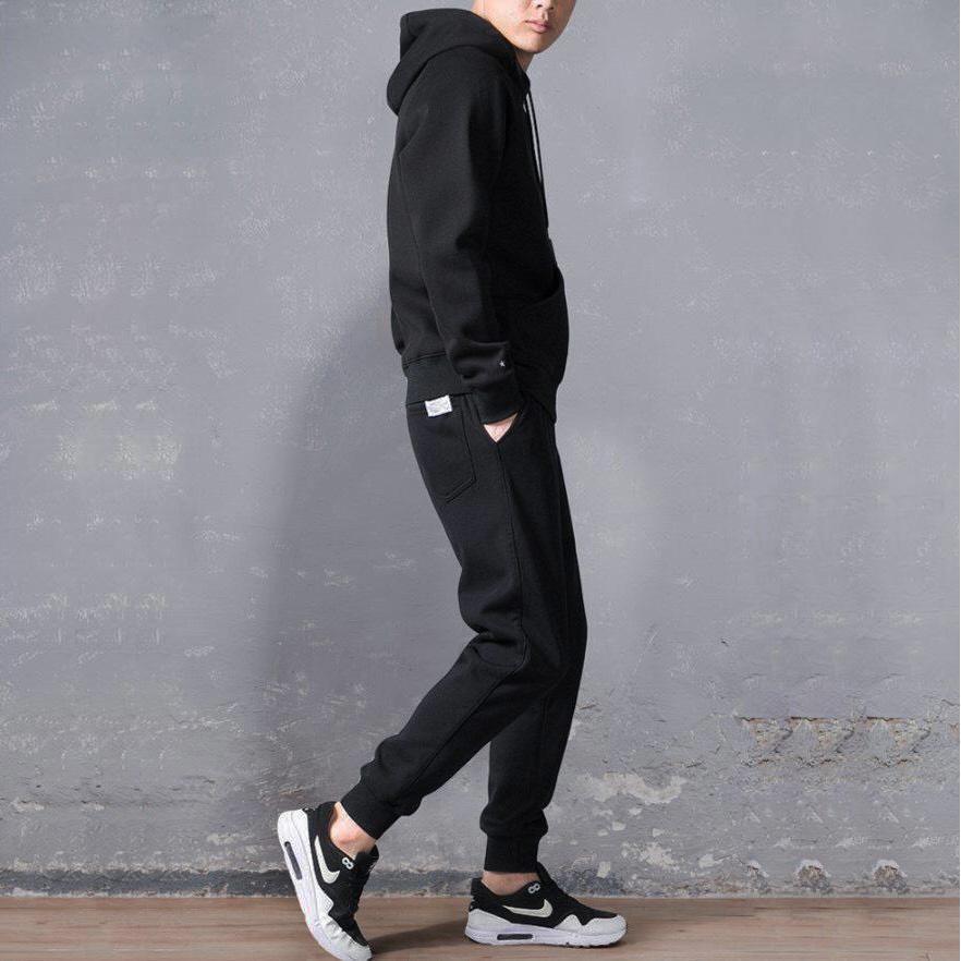 Bộ nỉ nam nữ cực dày mặc siêu ấm, set nỉ hoodie thể thao thu đông đủ size từ 45kg-90kg