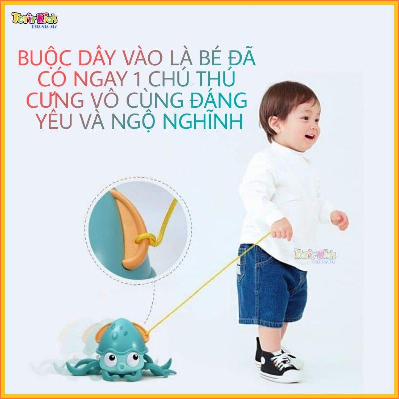 BẠCH TUỘC DÂY CÓT CỰC ĐÁNG YÊU, CHẠY ĐƯỢC TRÊN CẠN, BƠI DƯỚI NƯỚC, ĐỒ CHƠI HOT TREND 2021