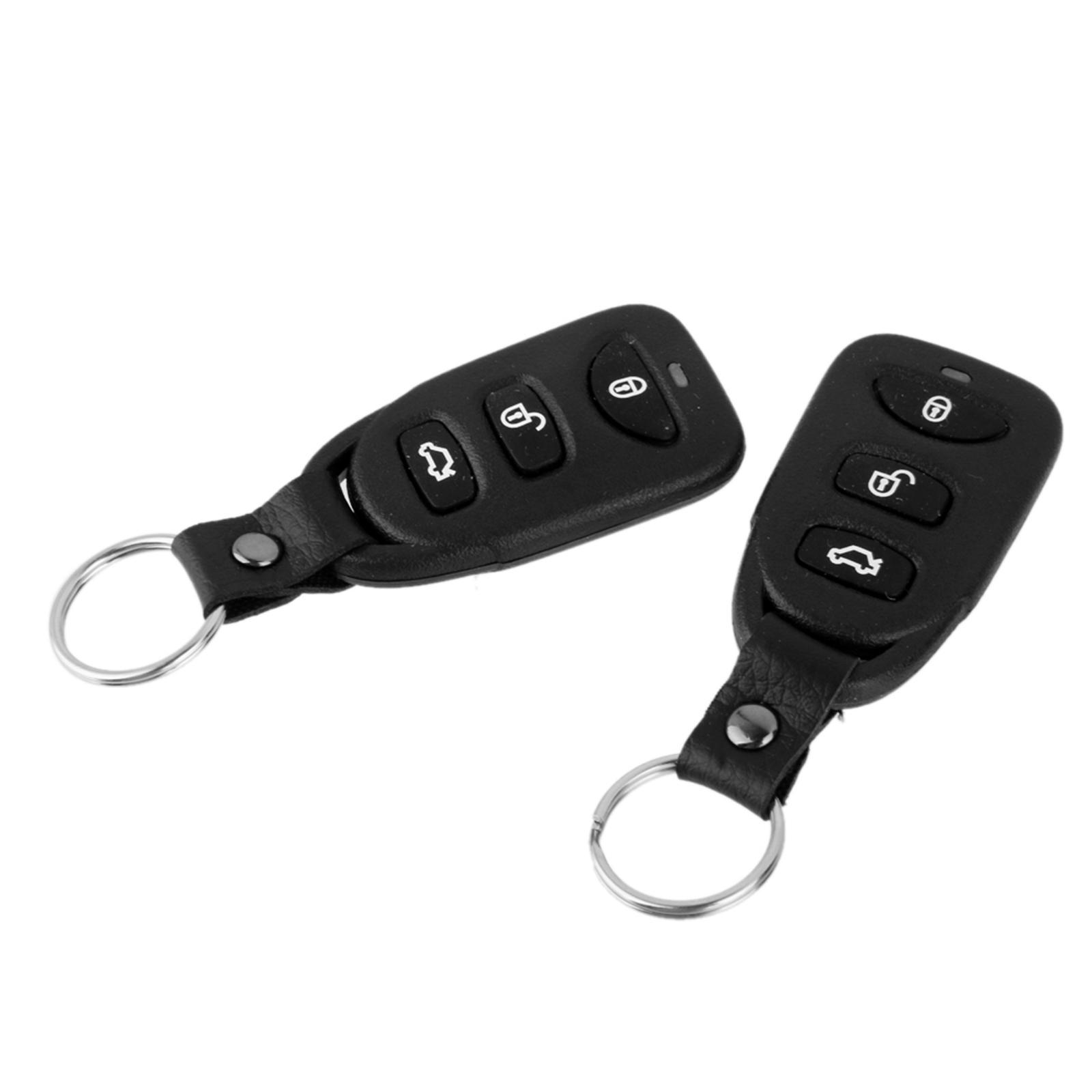 Car Remote Central Kit Door Lock Vehicle Entry System Set