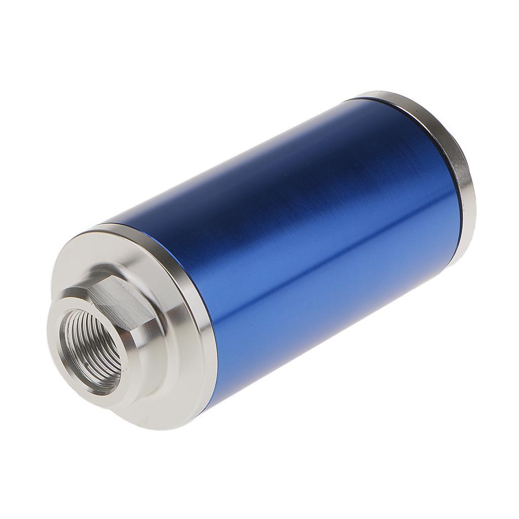 Stainless Steel /AN8/AN10 Aluminum High Flow Fuel Inline Petrol Filter