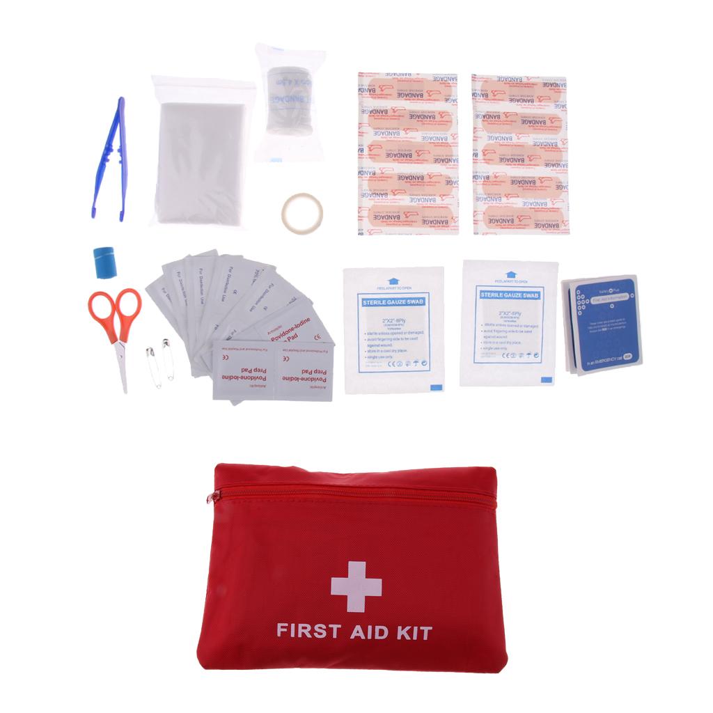 First Aid Energency Kit Car Home Travel Outdoor Sports Survival Bag