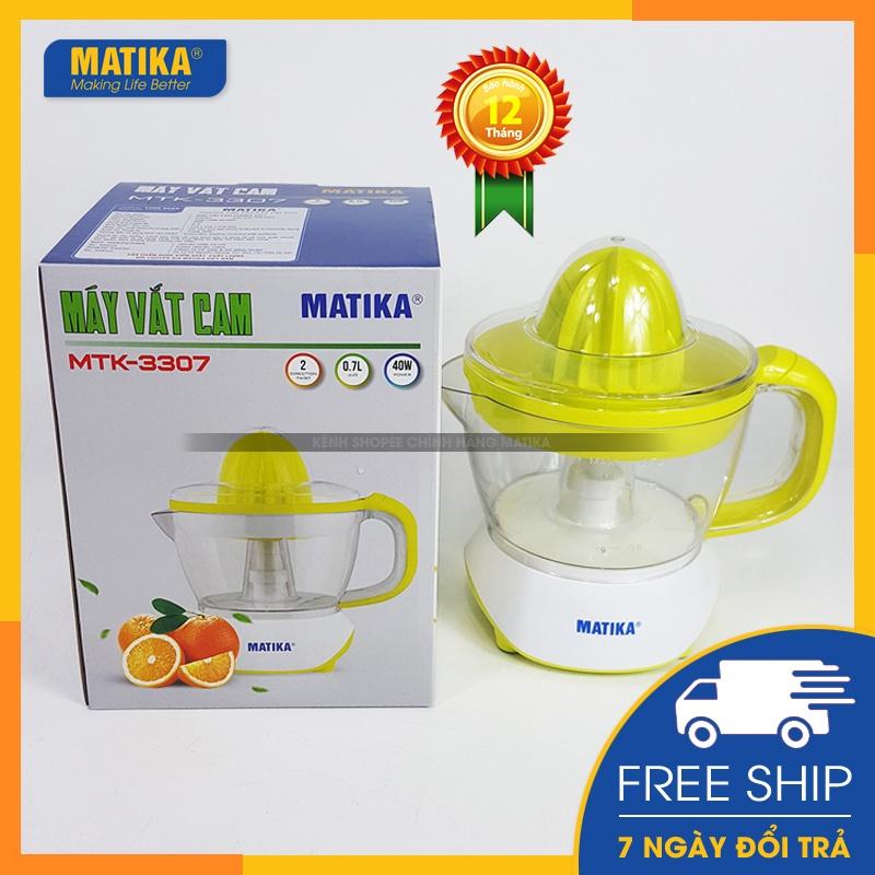 Máy vắt cam MATIKA máy ép nước cam cắm điện dung tích 700ml MTK-3307