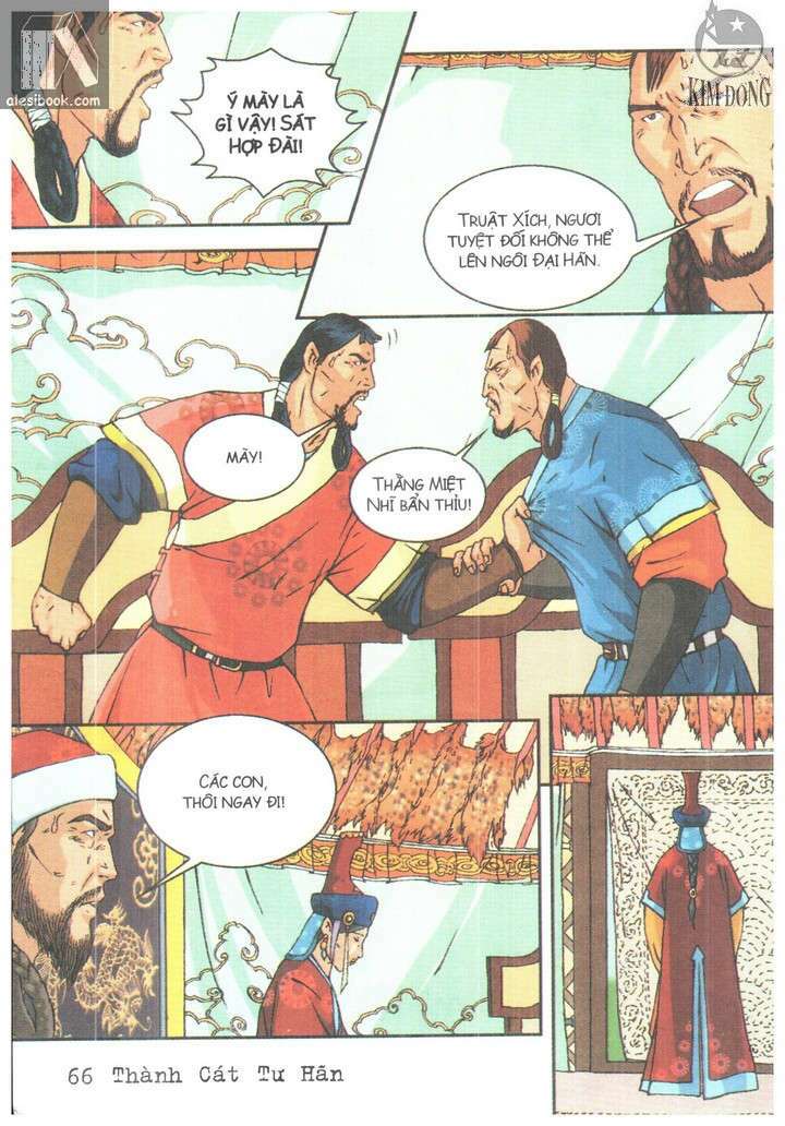 thành cát tư hãn chapter 75 4