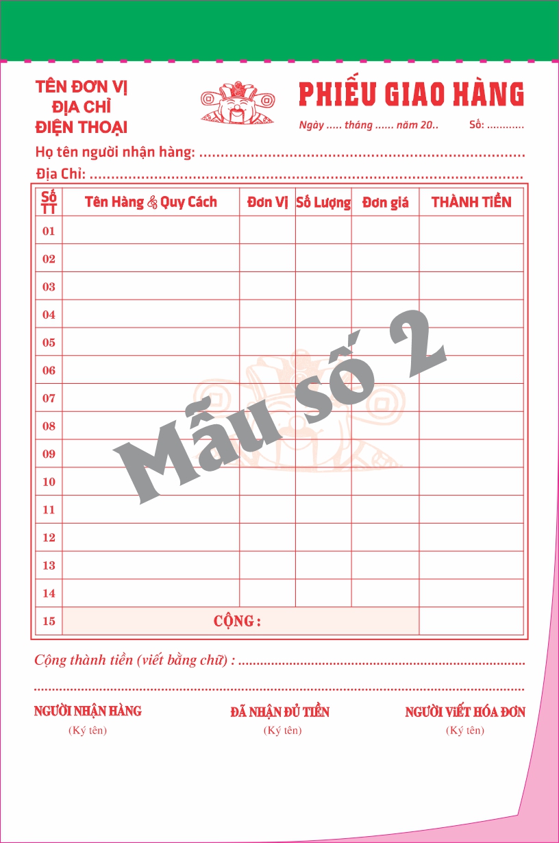 Phiếu giao hàng 2 liên-block 10-chọn mẫu in tên