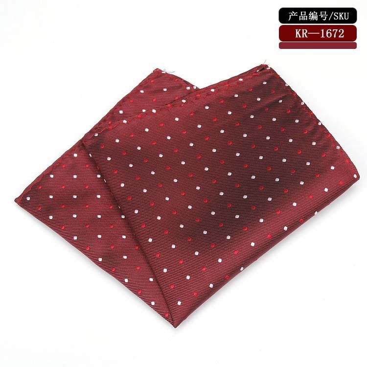 Khăn cài áo vest cho nam _ Pocket square hoạt tiết độc lạ