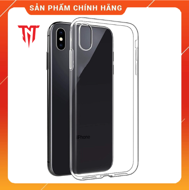 Ốp lưng trong suốt bảo vệ cho điện thoại Iphone X / XS / XS MAX - Hàng chính hãng