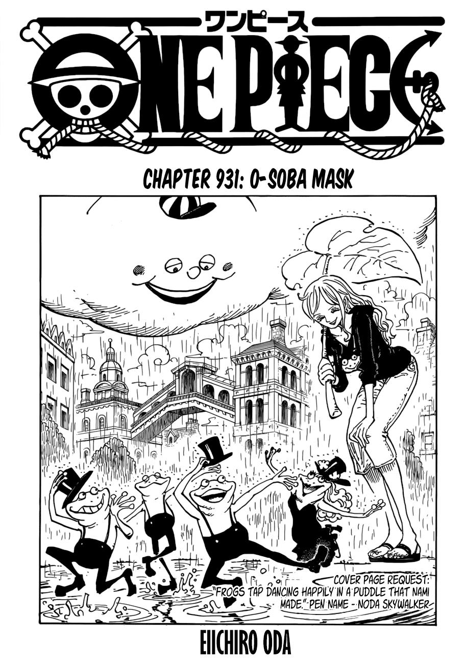 One Piece Chapter 931 - Trang 0