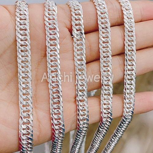 Vòng cổ bạc nam sợi to 15 chỉ - bạc ta s99, Anchi jewelry