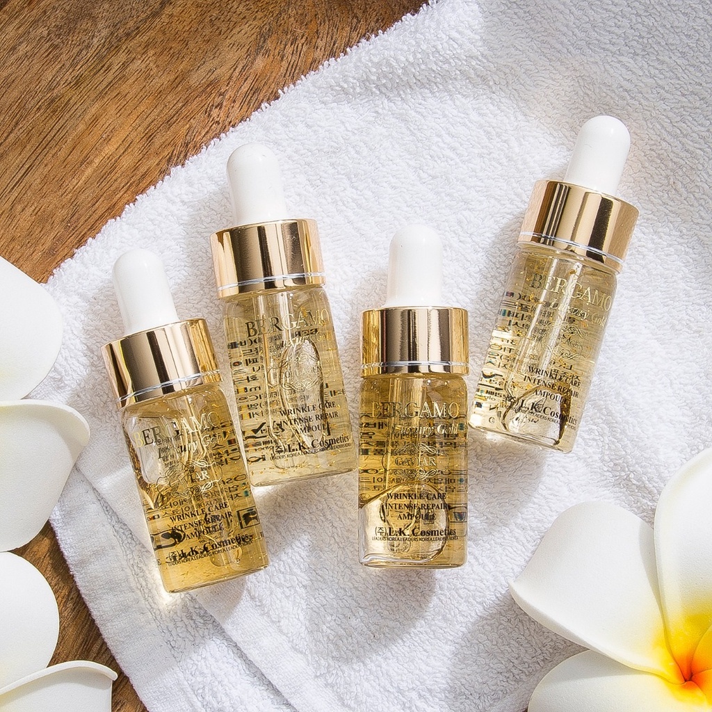 Tinh Chất Dưỡng Da Serum Bergamo Luxury Gold Collagen & Cavia B003