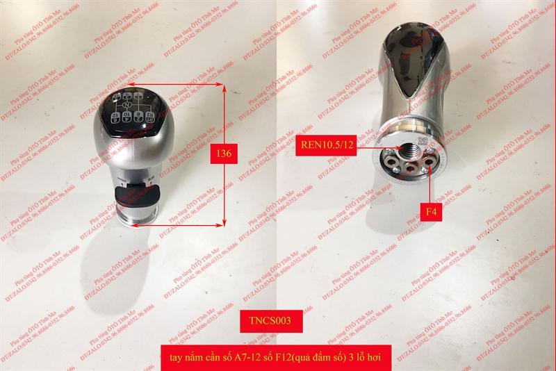 Tay nắm cần số A7-12 số F12 3 lỗ hơi