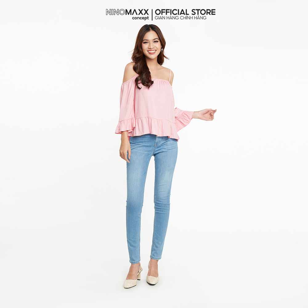 N&amp;M Quần jean Basic Nữ dài cotton 2203048