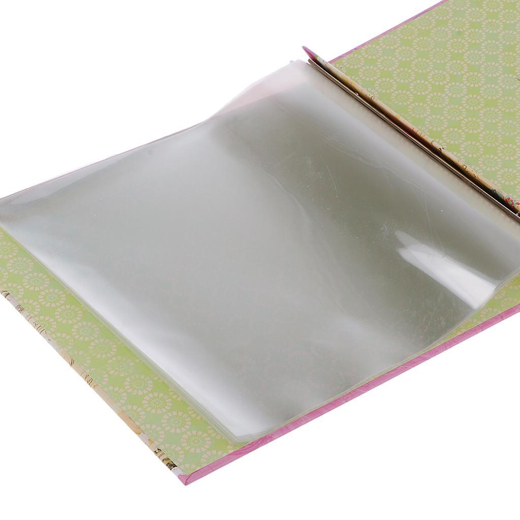 10 Page DIY Photo Album Handmade Travel Theme Family Memory Record Scrapbook