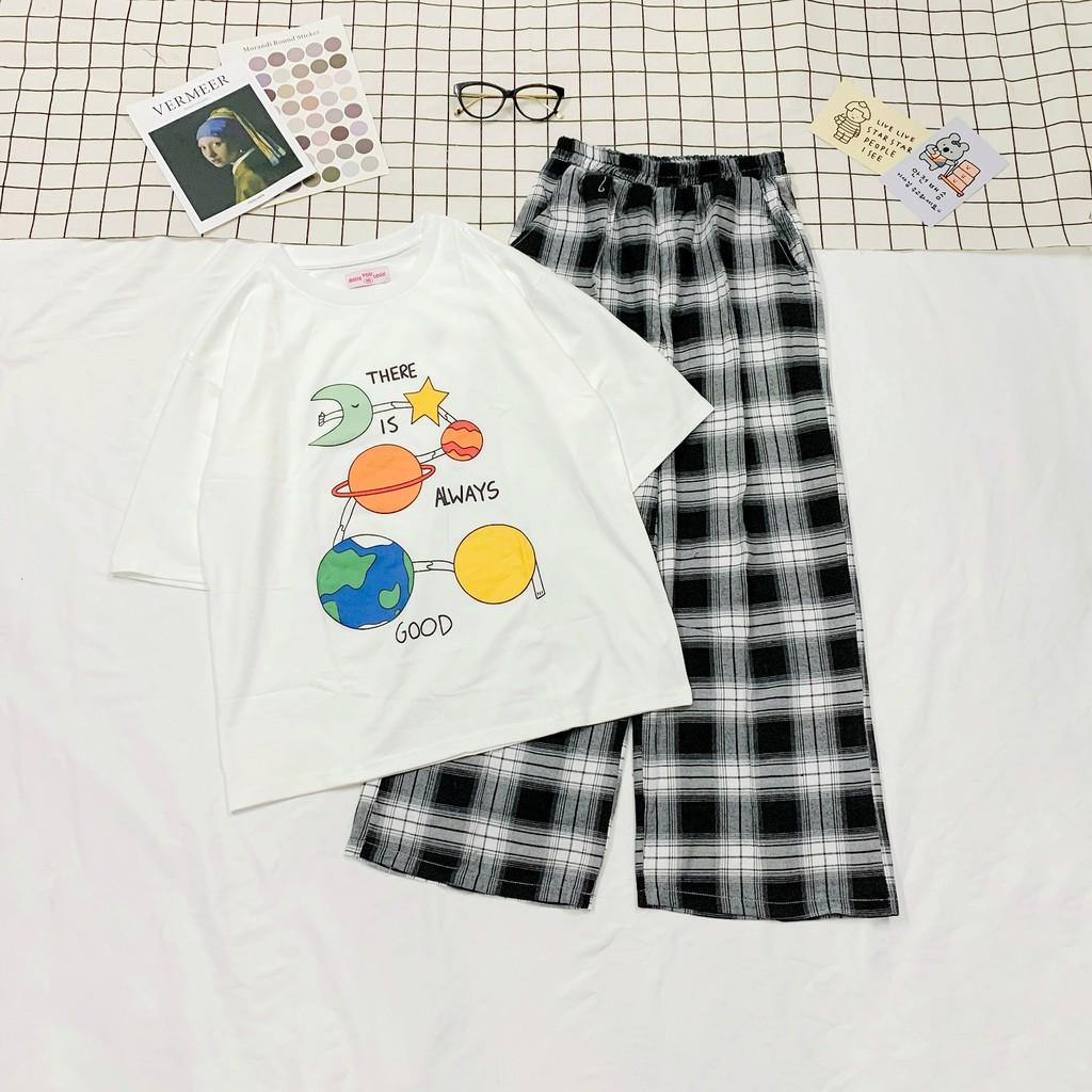 Áo Thun Tay Lỡ Form Rộng Unisex THERE IS ALWAYS GOOD