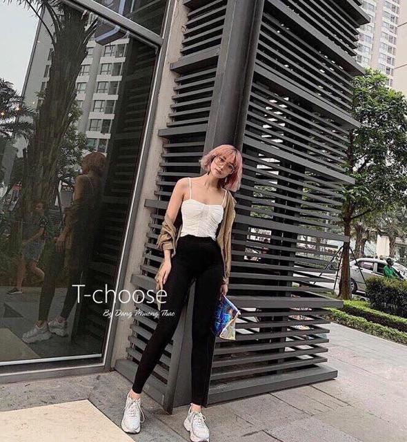 Quần legging cạp cao mã 118