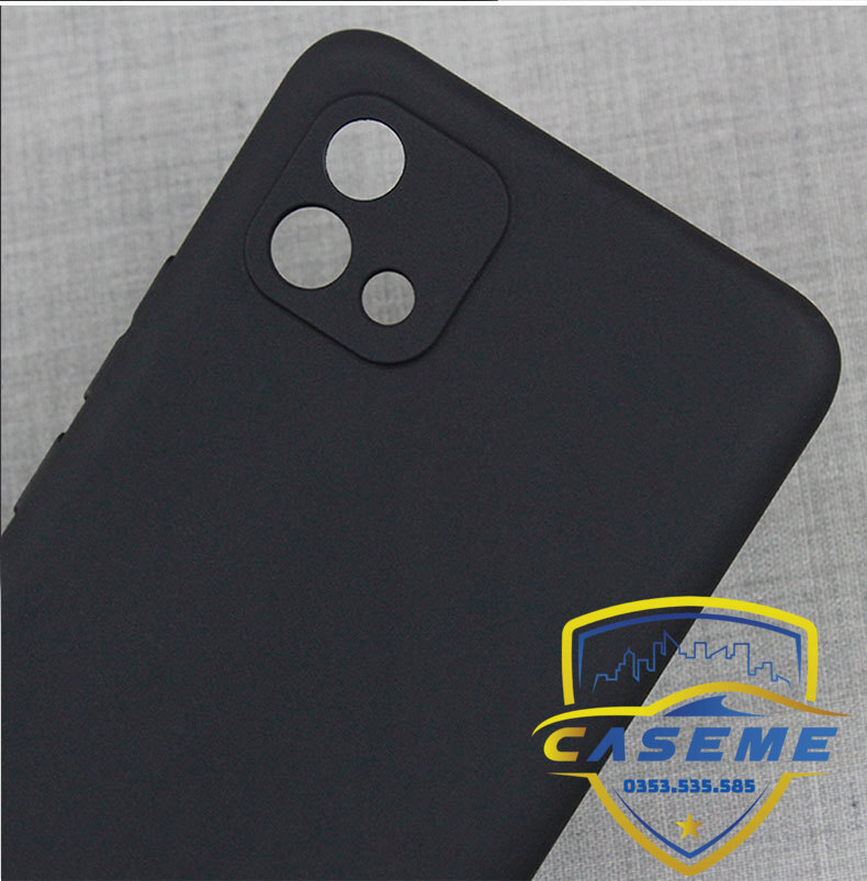 Ốp lưng dành cho OPPO A16K silicon dẻo màu đen bảo vệ camera cao cấp