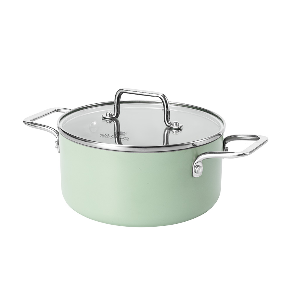 Bộ nồi chống dính Ceramic Elmich EL5241SK01 size 18,20,24cm - Hàng chính hãng