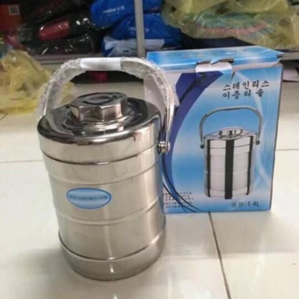 Hình ảnh CẶP LỒNG GIỮ NHIỆT INOX 1,4L