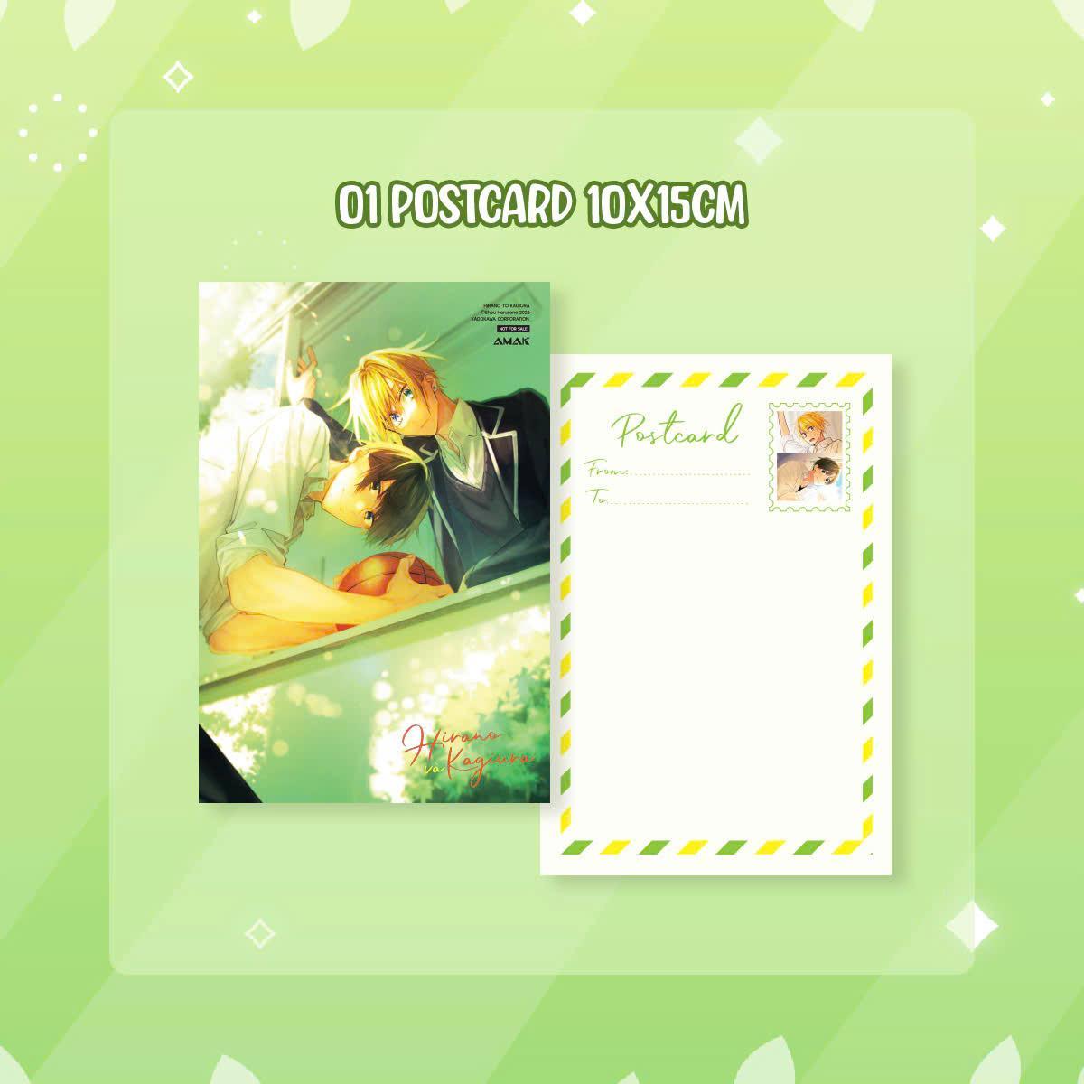 Sách - Hirano Và Kagiura - Tập 3 - Tặng Kèm Set 4 PVC Bookmark + Postcard