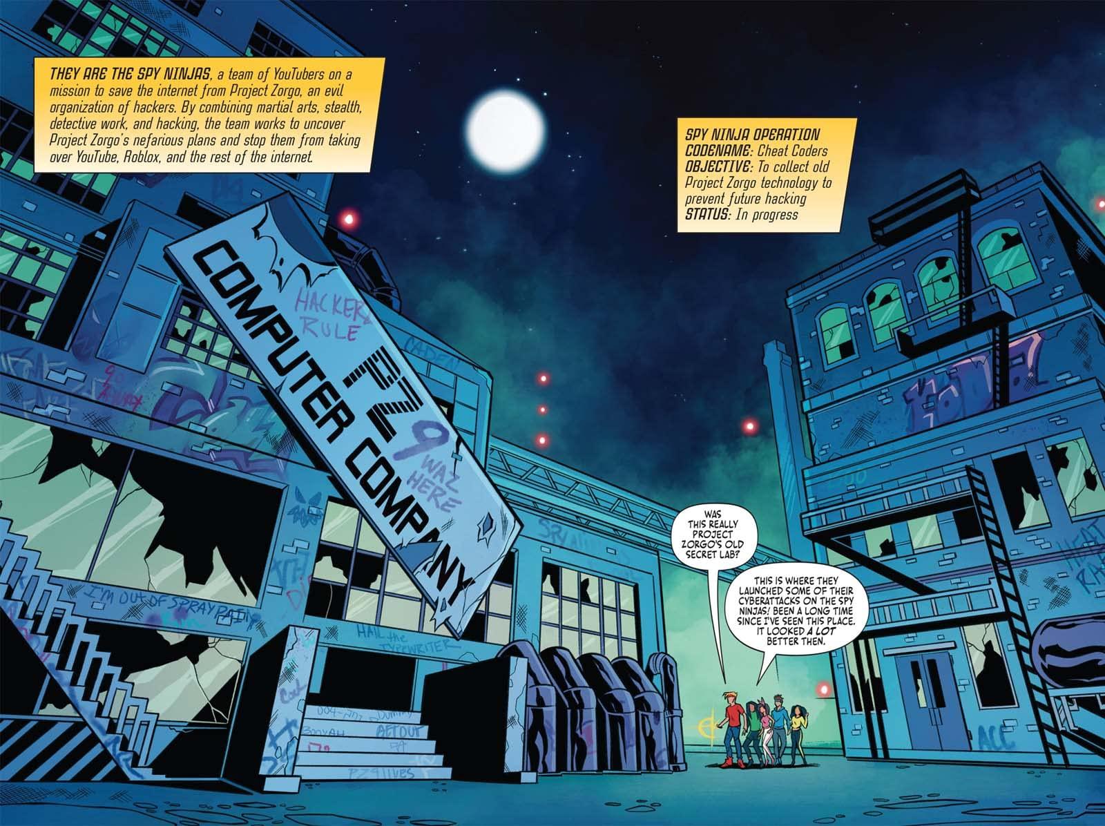 Sách ngoại văn: Spy Ninjas Official Graphic Novel: Virtual Reality Madness!