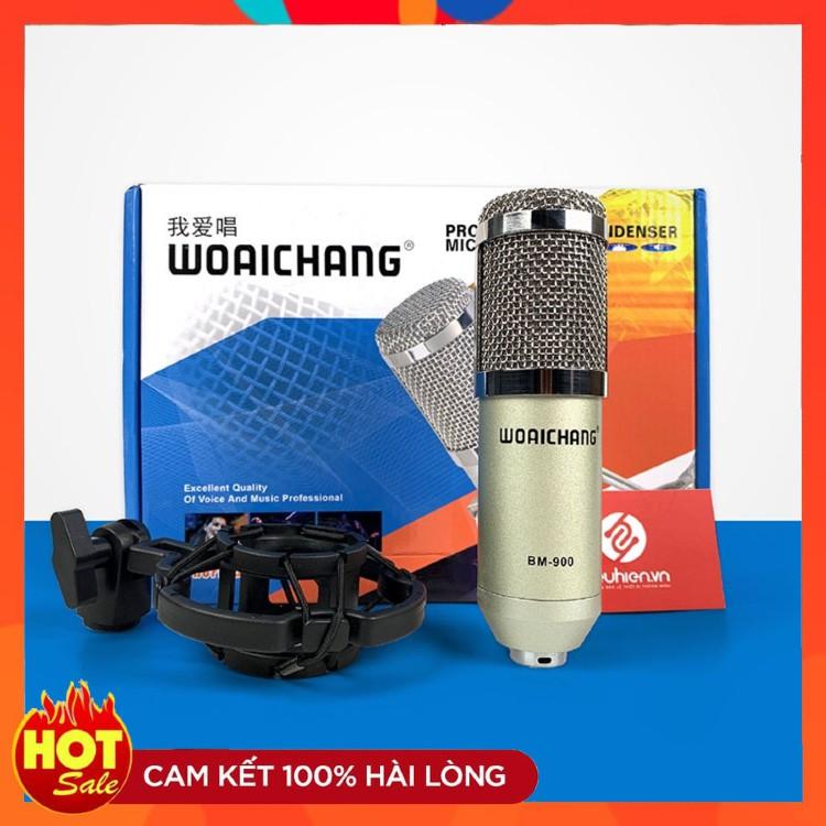 Mic Thu Âm BM900 FREE SHIP Hàng Loại 1 Thiết Kế Cực Đẹp , Kiểu Dáng Trẻ Trung . Chất Âm Sáng , Hát Cực Nhẹ