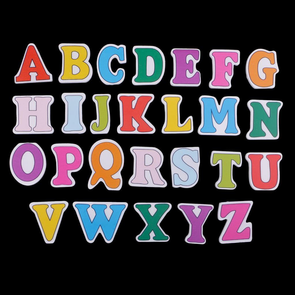 26 Wooden Letters Alphabet Wall/Art/Craft/Kids Learning/Spelling/Decorations