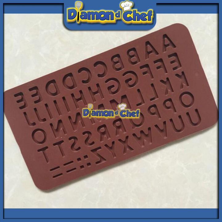 Khuôn Silicon Socola Bảng Chữ Cái