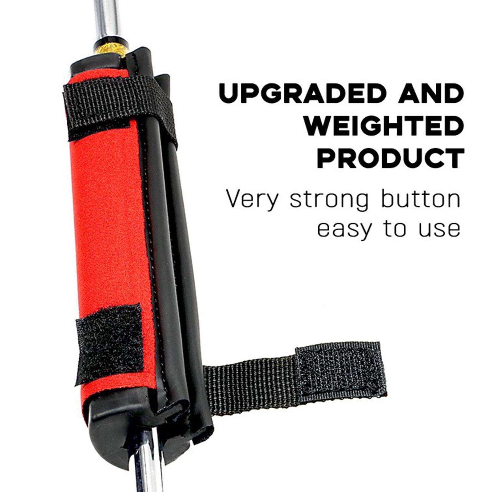 Golf Club Swing Weight Sleeve Golf Accessory Practice Tool Training Aid Red
