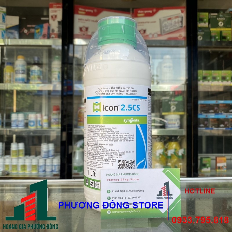 Thuốc diệt muỗi và côn trùng Icon 2.5CS