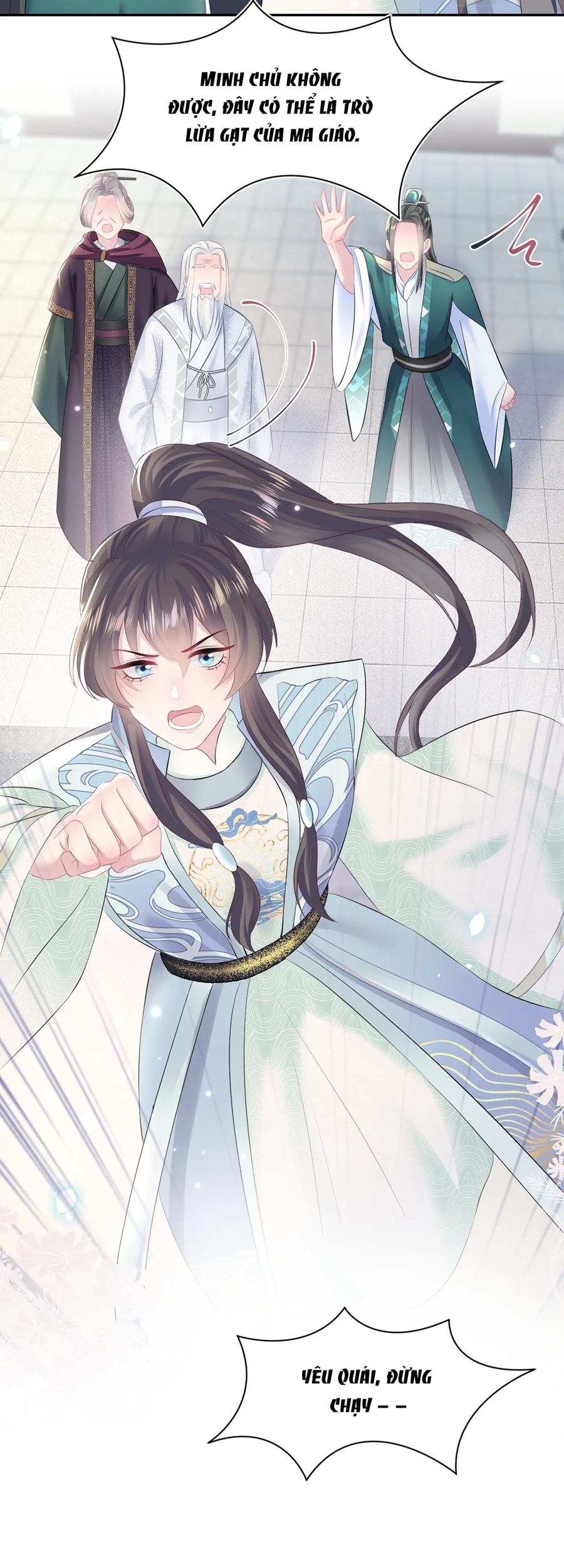 bạch liên hoa tuyệt mĩ dạy học online chapter 96 21