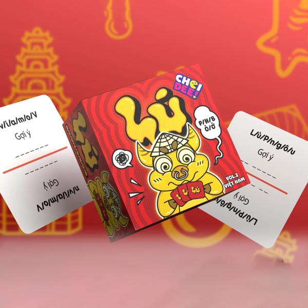 Boardgame Lú Choidee Vol.2 Việt Nam - Giải Đố Ngôn Từ Cực Lú