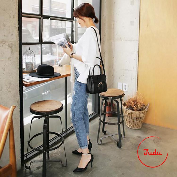Áo Thun Nữ Cổ Tròn Phong Cách Thời Trang Hàn Quốc