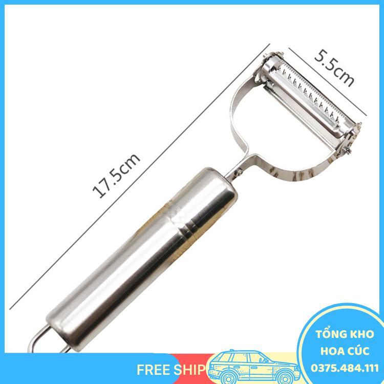 Dụng Cụ Gọt Nạo Vỏ Trái Cây, Củ Quả Inox - Vận Chuyển Miễn Phí Toàn Quốc