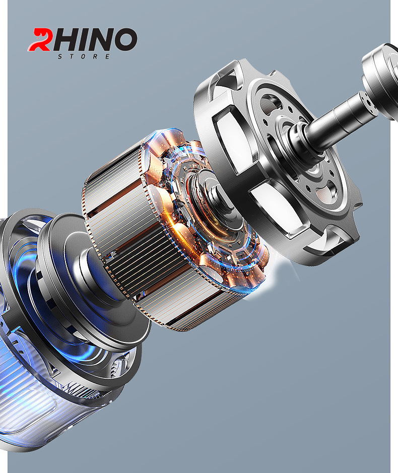 Quạt tích điện để bàn văn phòng Rhino F103 gồm 3 mức độ gió