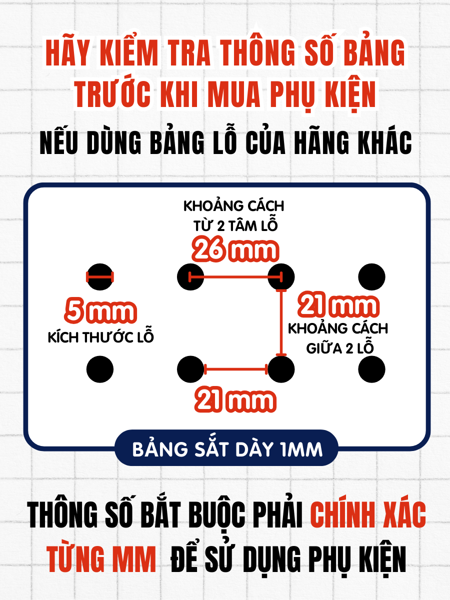 Bảng lỗ Pegboard Dola Home cao cấp dạng chân đứng để bàn để dụng cụ làm việc, tai nghe, mô hình, bàn phím, laptop
