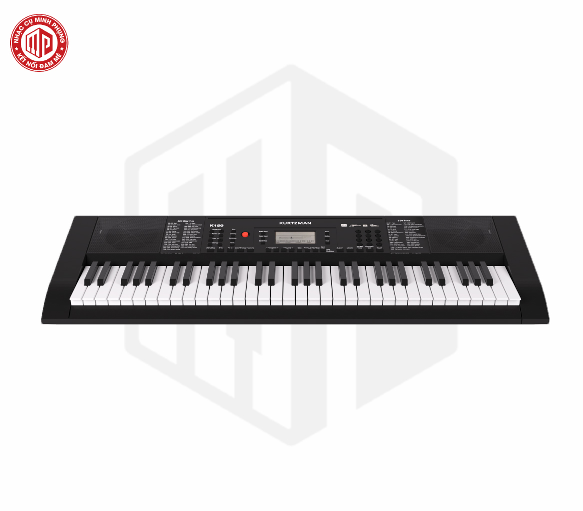 Đàn Organ điện tử/ Portable Keyboard - Kzm Kurtzman K150 - Best keyboard for Beginner - 2 màu lựa chọn - Hàng chính hãng