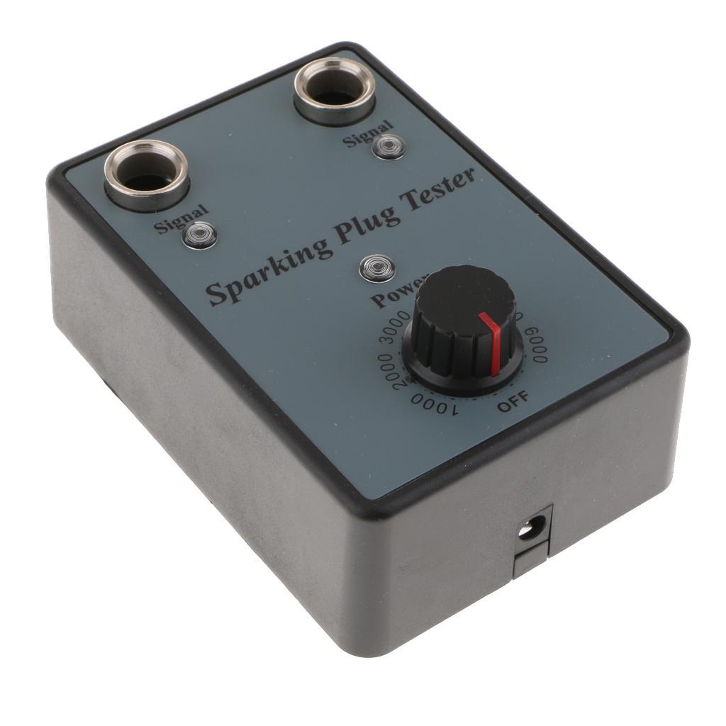 Dual Hole Spark Plug Tester Ignition Plug Analyzer Tool