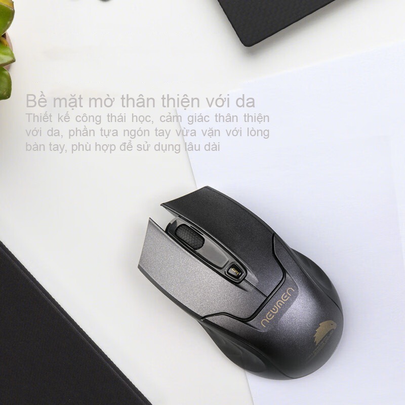 Chuột máy tính không dây Gaming Newmen E400 silent – Hàng Chính Hãng