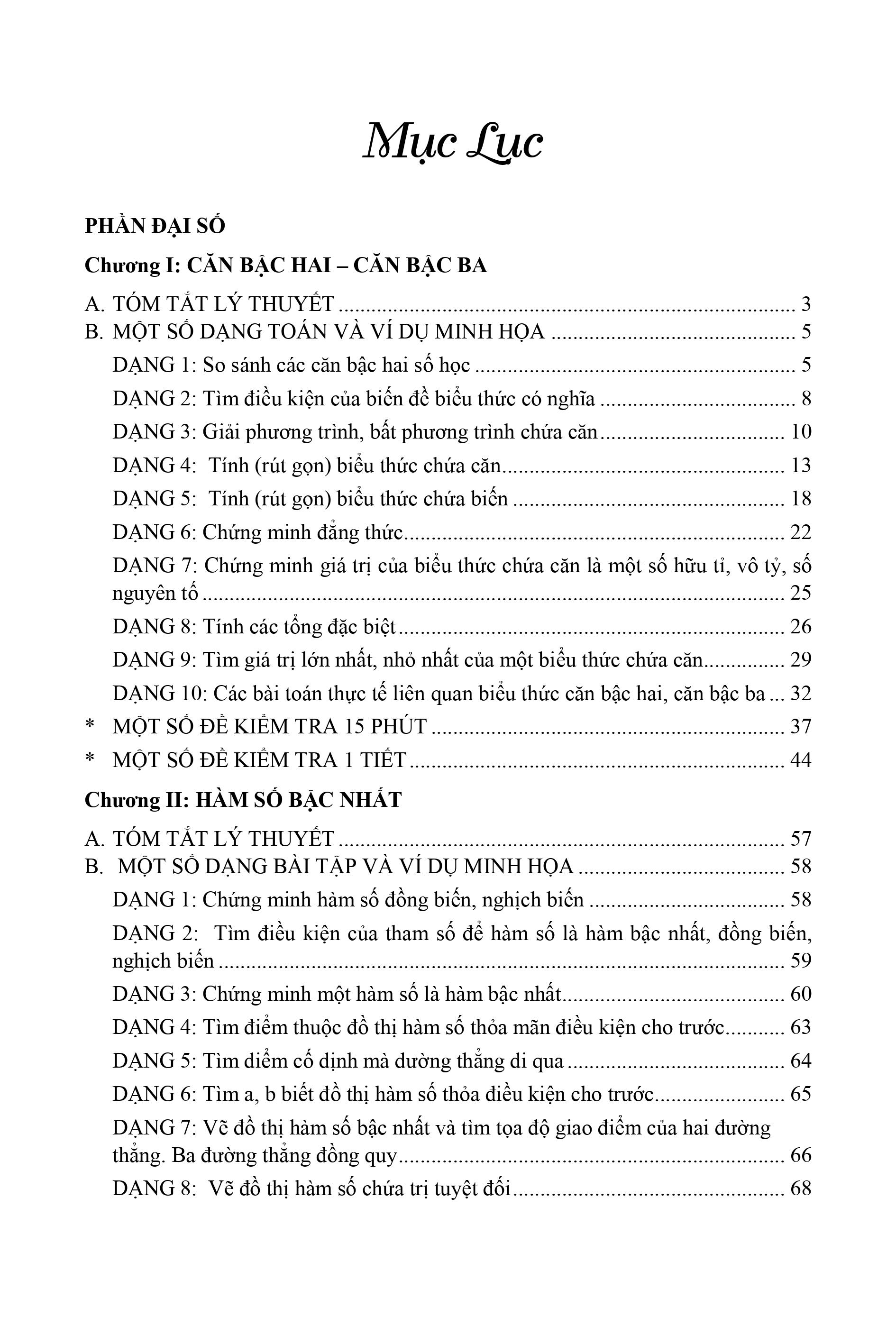 Bộ đề kiểm tra môn Toán 9 (Theo hướng thực tế, tích hợp)